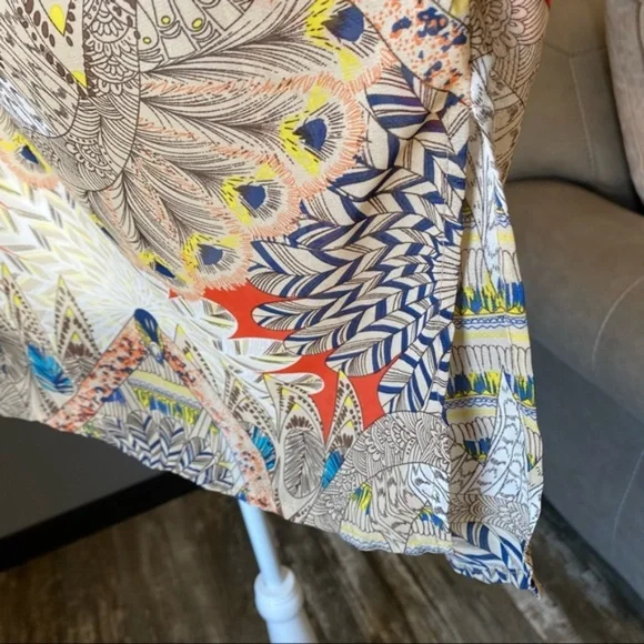 UMGEE womans dolman open cardigan short sleeve size S/M lightweight print - Picture 12 of 16